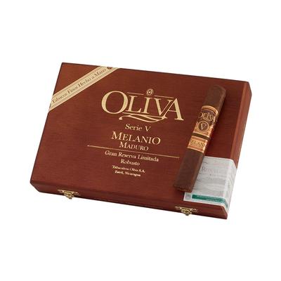 Oliva Serie V Melanio Maduro Robusto - Box of 10 Cigars